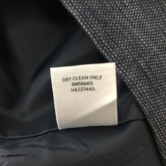 Halogen navy blue linen blend pencil skirt-Sz 4 - Picture 7 of 7